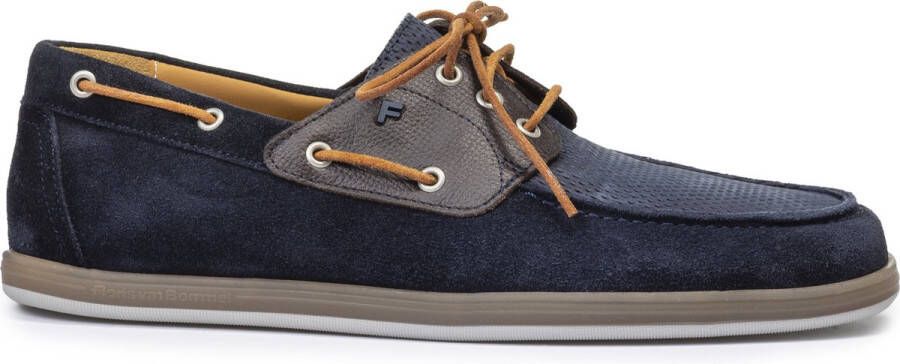 Floris van bommel 30299 De Zeiler 02.03 Dark Blue G+ Wijdte Veterschoenen