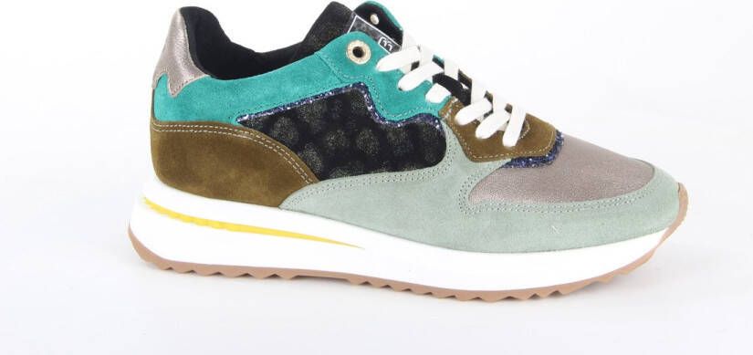 Floris van Bommel Sfw-10093 Sneakers Dames Groen