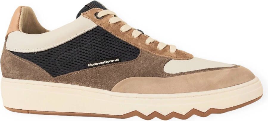 Floris van Bommel Sneaker SFM-10143-41-01 Taupe Combi