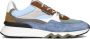 Floris van Bommel Sneakers Heren Lage sneakers Herenschoenen SFM-10155 Blauw combi - Thumbnail 2