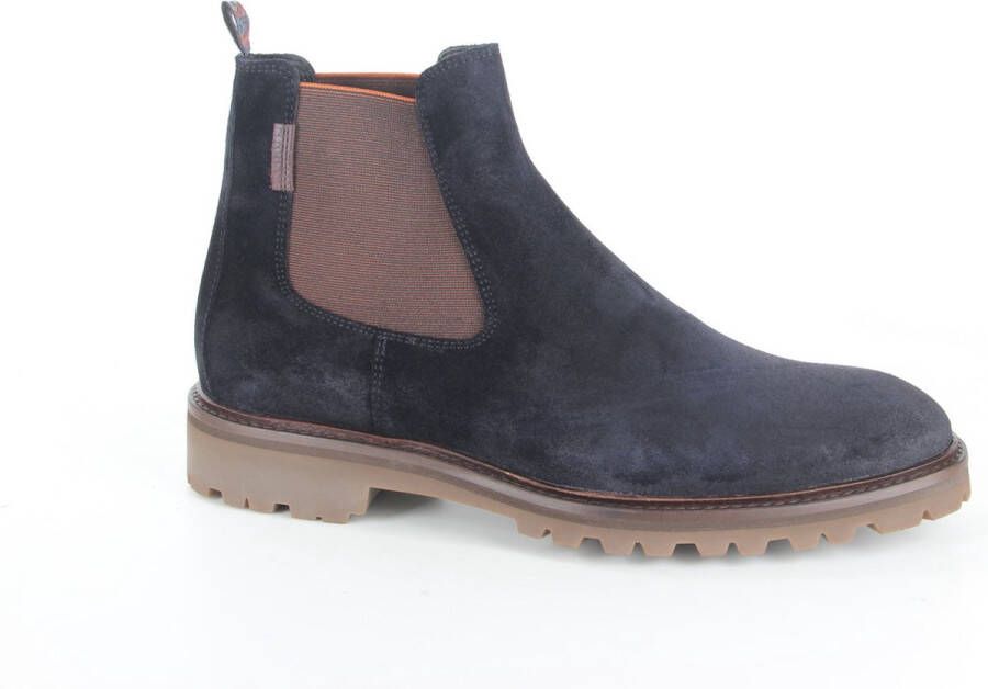 Floris van bommel 60018 Sturdi 04.15 DarkBlue G+ Wijdte Chelsea boots