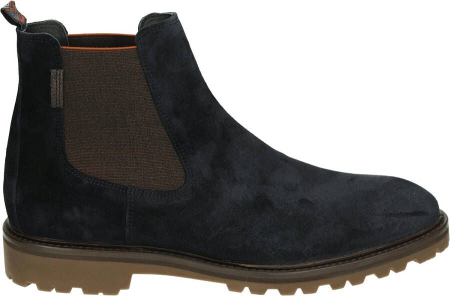 Floris van bommel 60018 Sturdi 04.15 DarkBlue G+ Wijdte Chelsea boots