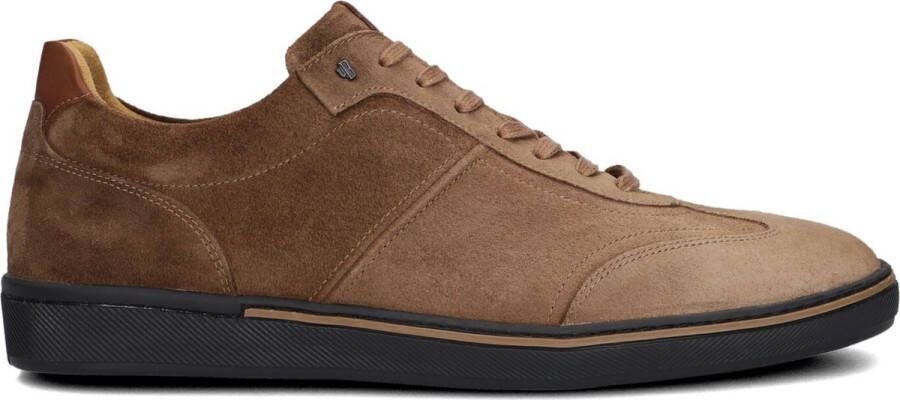 VAN BOMMEL Lage Sneakers Heren Sbm-10018 Maat: 41 5 Materiaal: Suède Kleur: Cognac - Foto 1