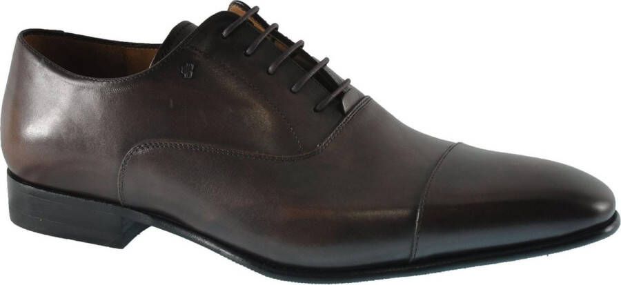 Van bommel 30086 Gira 21-01 Dark Brown H-Wijdte Veterschoenen