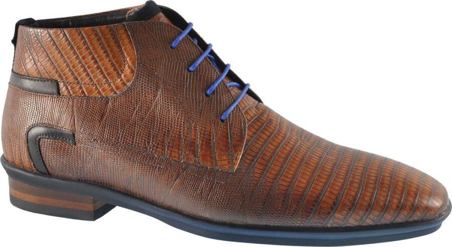 Floris van Bommel 10879 Volwassenen Business half-hoog Kleur: Cognac