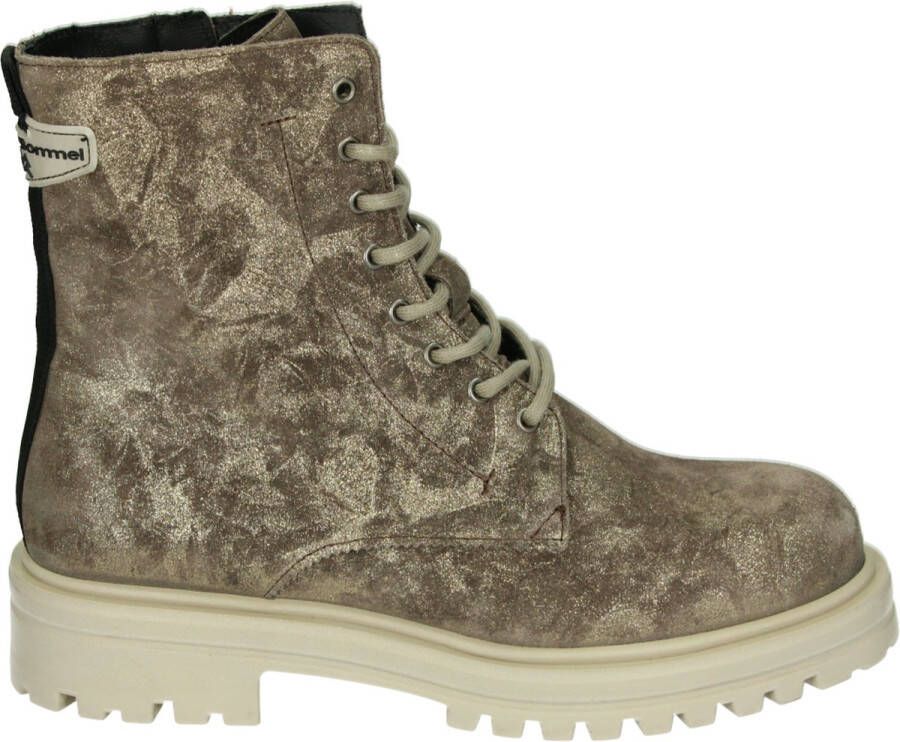 Floris van Bommel WONKI 04.15 VeterlaarzenHoge sneakersDames veterschoenenHalf-hoge schoenen Metallics