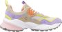 Flower Mountain Lilla Suède Sneakers met Iconische Details Multicolor Dames - Thumbnail 1