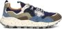 Flower Mountain Yamano 3 Sneaker Wit Militair Blauw Grijs Yamano 3 Sneaker Beige Suède Sneaker met Kurken Binnenzool Multicolor Gray Heren - Thumbnail 5