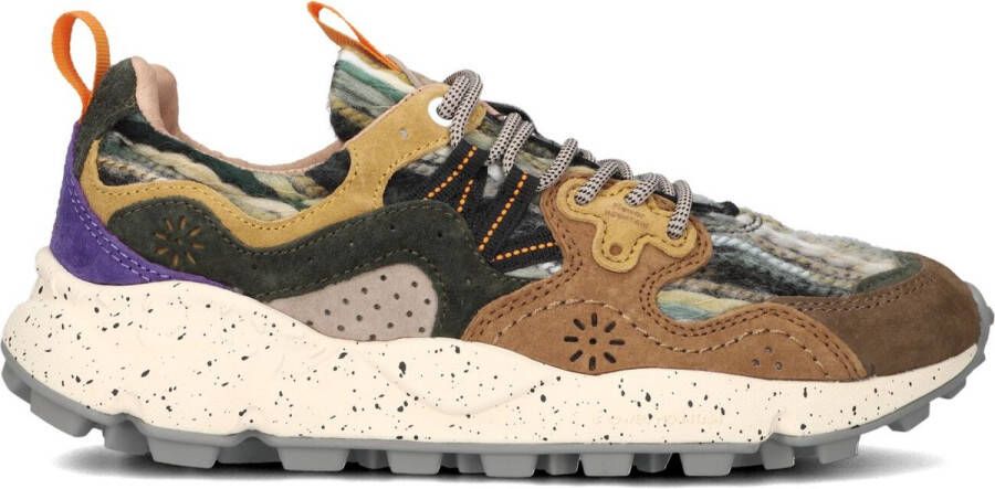 FLOWER MOUNTAIN Lage Sneakers Dames Yamano 3 Uni Maat: 38 Materiaal: Suède Kleur: Taupe