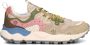 Flower Mountain Faux suede and technical fabric high-top sneakers Yamano 3 Woman Kaiso Multicolor Dames - Thumbnail 1