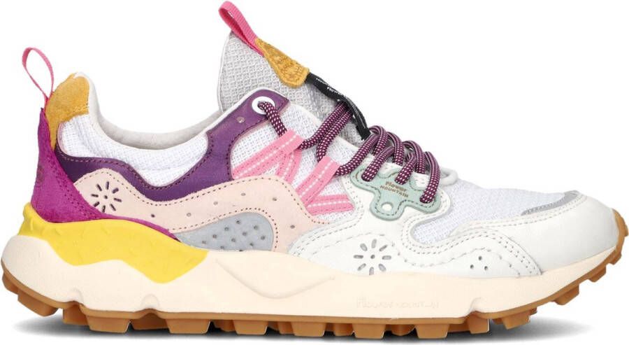 FLOWER MOUNTAIN Lage Sneakers Dames Yamano 3 Woman Maat: 37 Materiaal: Suède Kleur: Wit