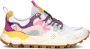 FLOWER MOUNTAIN Lage Sneakers Dames Yamano 3 Woman Maat: 37 Materiaal: Suède Kleur: Wit - Thumbnail 1