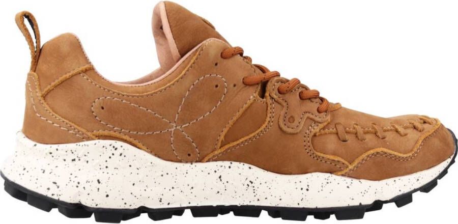 Flower Mountain Stijlvolle Herensneakers Brown Heren