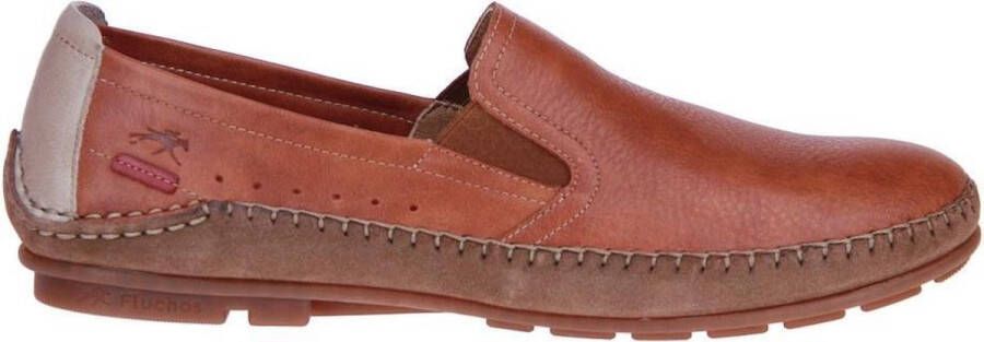 Fluchos Stijlvolle heren loafers Brown Heren