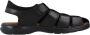 Fluchos Stijlvolle platte sandalen voor mannen Black Heren - Thumbnail 1