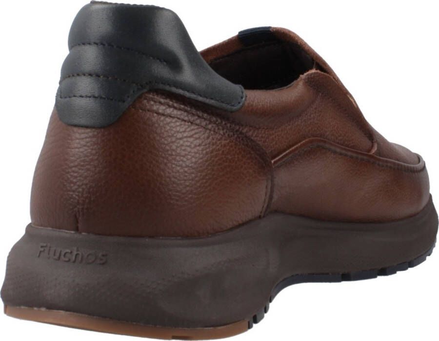 Fluchos Stijlvolle Loafers voor Mannen Brown Heren