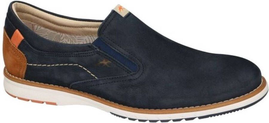 Fluchos -Heren blauw donker mocassins