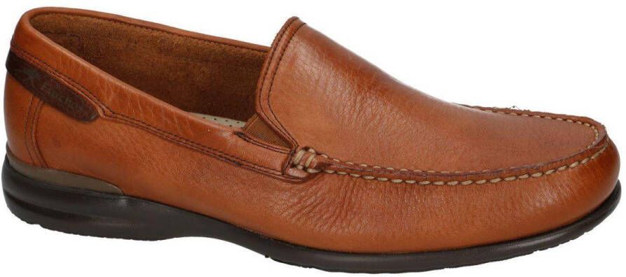 Fluchos -Heren cognac caramel mocassins