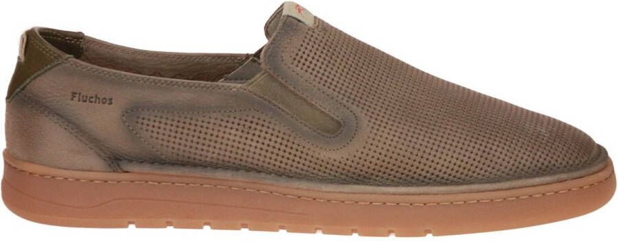 Fluchos -Heren taupe mocassins