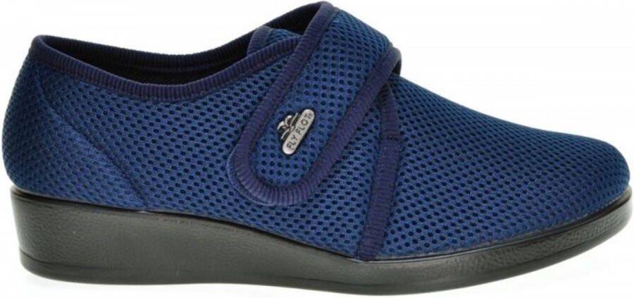 Fly FLOT dames pantoffel blauw