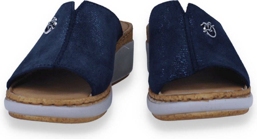 Fly FLOT Dames Slipper Blauw