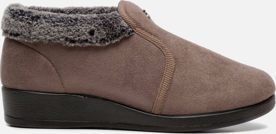 Fly FLOT Pantoffels taupe