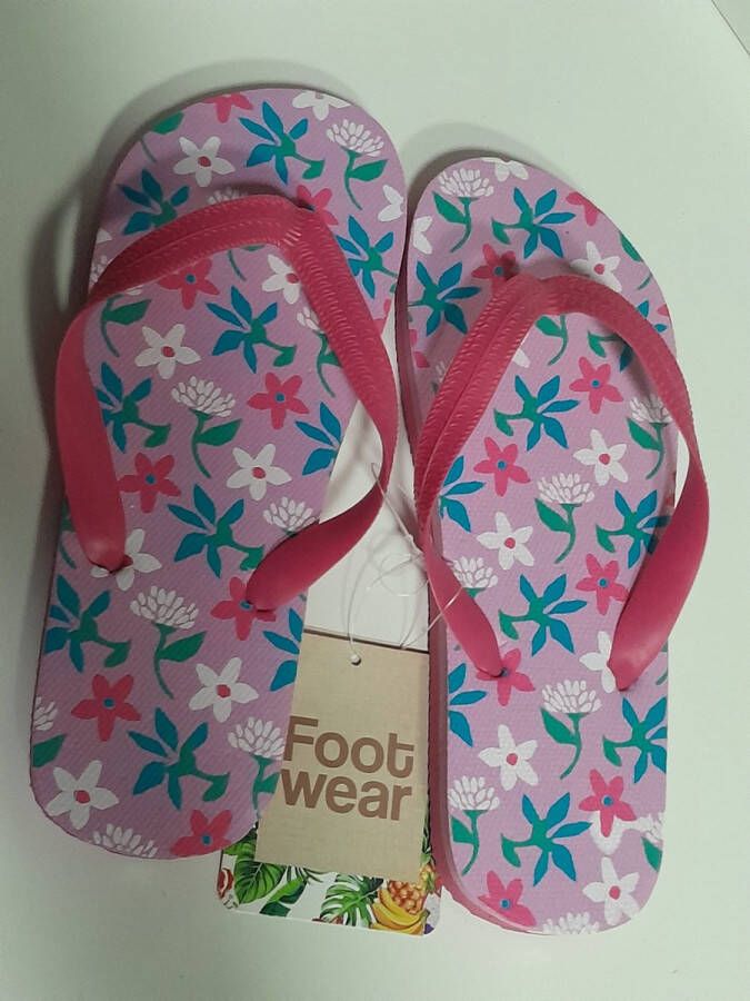 Foot Wear Kinder teenslippers badslippers meisjes print