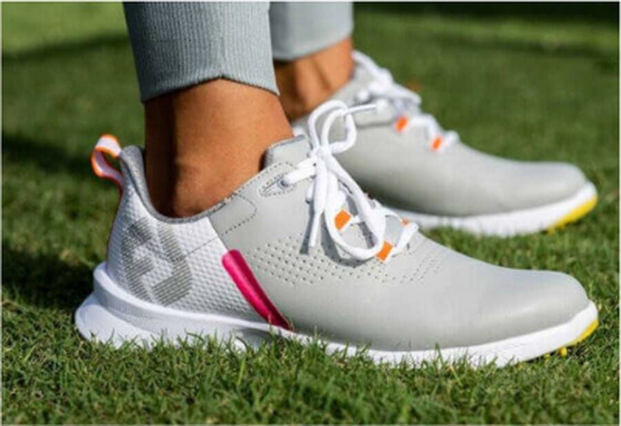 Footjoy Fuel Grijs Wit Pink Dames