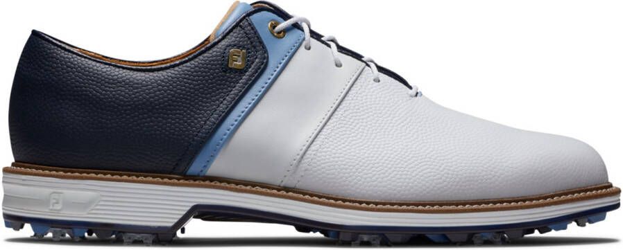 Footjoy Golfschoenen Dryjoys Premiere Series Heren Wit Navy Blauw