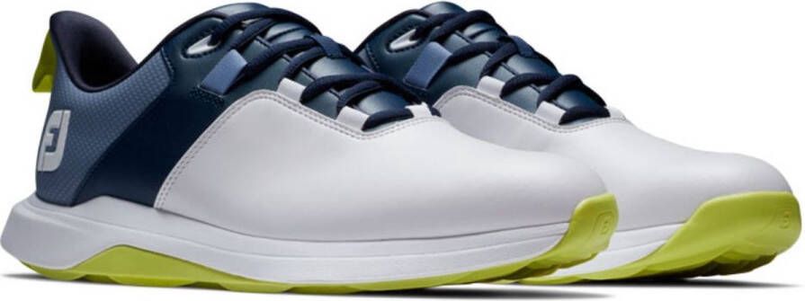 Footjoy Golfschoenen Heren ProLite Wit Navy Blauw