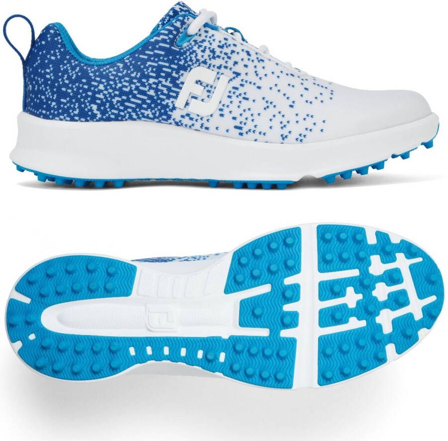 Footjoy Leisure Dames Golfschoen Wit blauw