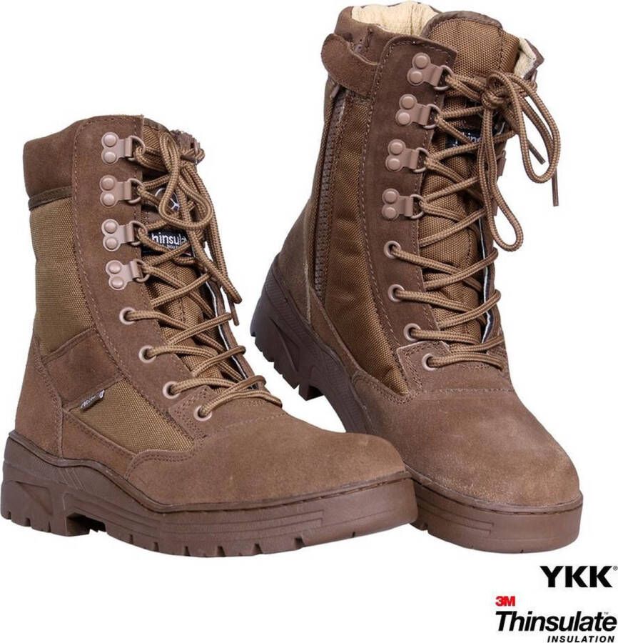 Fostex Sniper Boots Side-Zip Coyote