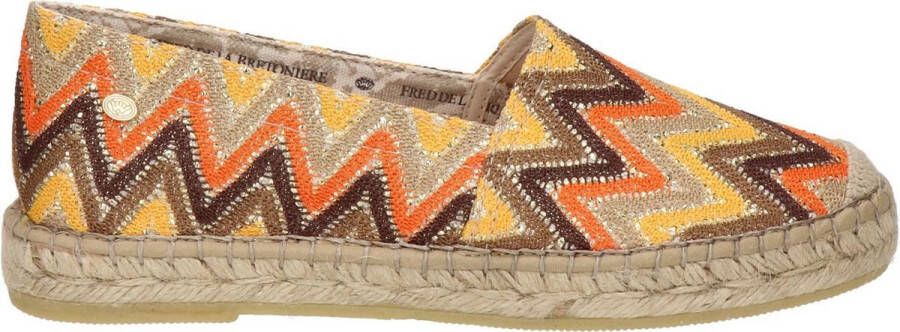 Fred de la Bretoniere 152010164 Espadrilles Dames Zwart