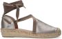 FRED DE LA BRETONIERE Espadrilles Dames 152010176 Maat: 37 Materiaal: Leer Kleur: Taupe - Thumbnail 2