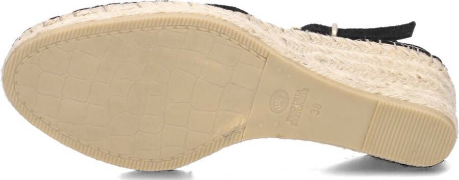 Fred de la Bretoniere 153010267 Espadrilles Zomer Schoenen Dames Zwart