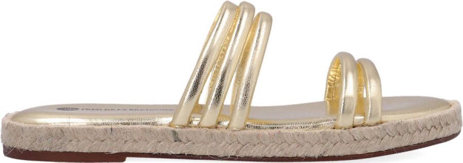 Fred de la Bretoniere 154010004 Slippers Dames Goud