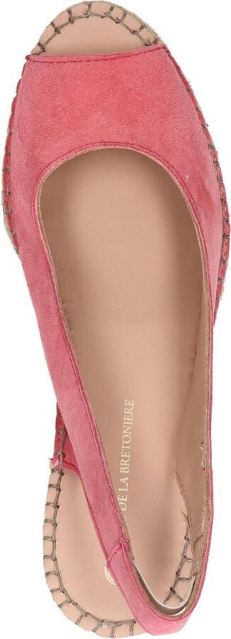 Fred de la Bretoniere Clare Beau espadrille Coral