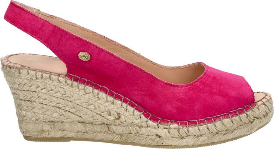 Fred de la Bretoniere Clare Beau espadrille Fuchsia - Foto 1