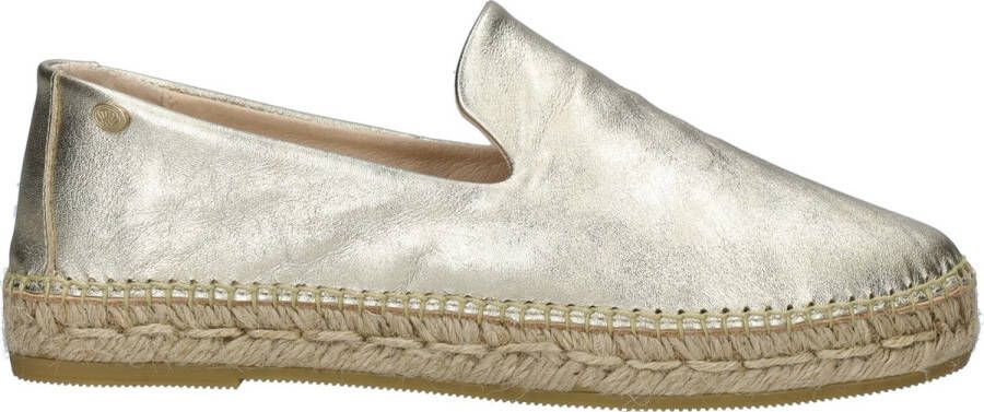 Fred de la Bretoniere dames espadrille Goud