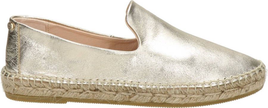 Fred de la Bretoniere dames espadrille Goud