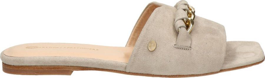 Fred de la Bretoniere dames slipper Beige