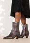 FRED DE LA BRETONIERE Enkellaarsjes Dames Rose Ankle Boot Maat: 38 Materiaal: Leer Kleur: Zilver - Thumbnail 2