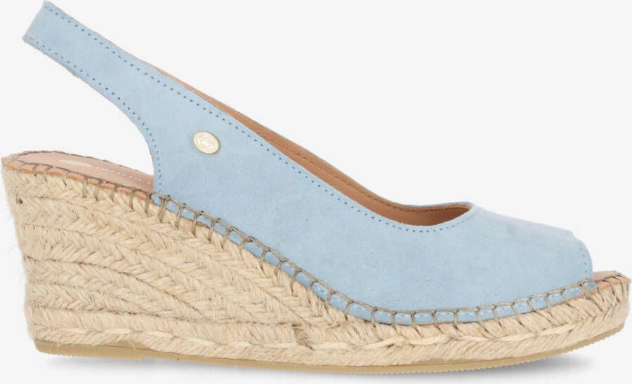 Fred de la Bretoniere Espadrille Clare Beau Blue