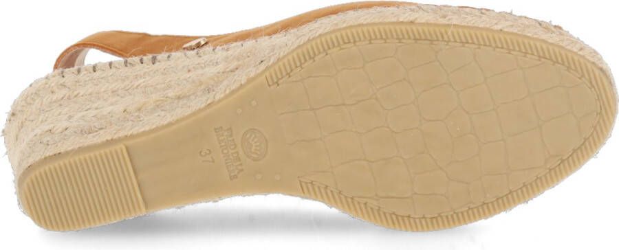 Fred de la bretoniere Espadrille Clare Beau cognac