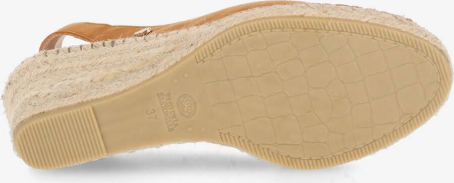 Fred de la Bretoniere Espadrille Clare Beau Cognac