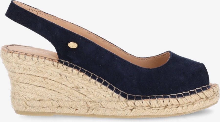 Fred de la Bretoniere Espadrille Clare Beau Donker Blauw - Foto 2