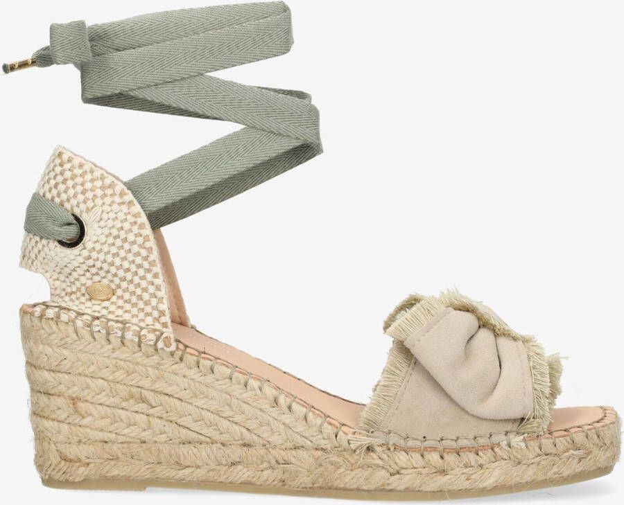 FRED DE LA BRETONIERE Espadrilles Dames Eve Bow Maat: 41 Materiaal: Suède Kleur: Taupe - Foto 2