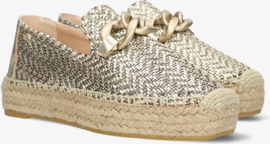 Fred de la Bretoniere Espadrille June-Li Champagne