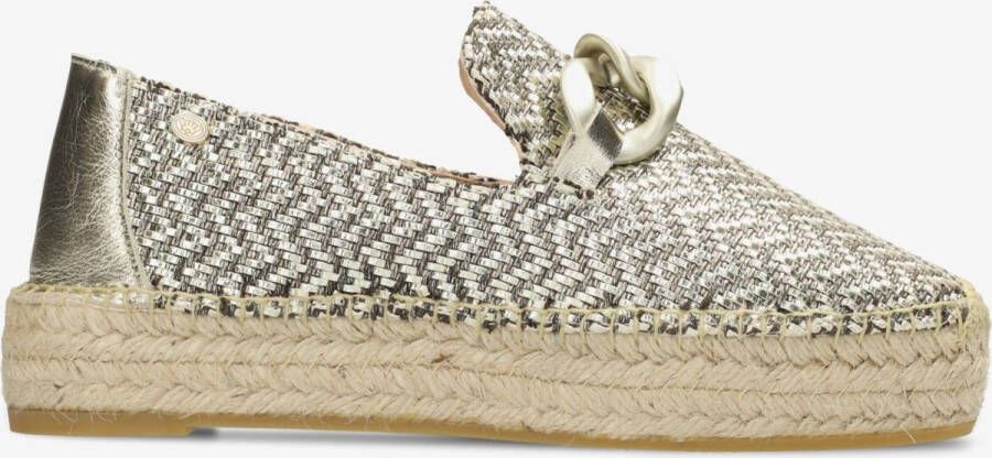 Fred de la Bretoniere Espadrille June Li Champagne