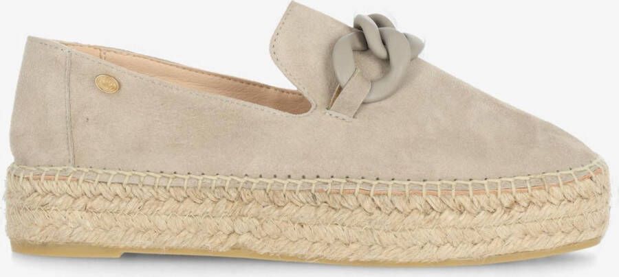 Fred de la Bretoniere Espadrille June Li Taupe